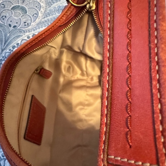 COACH VINTAGE ERGO HOBO RUST COLOR - Picture 8 of 10